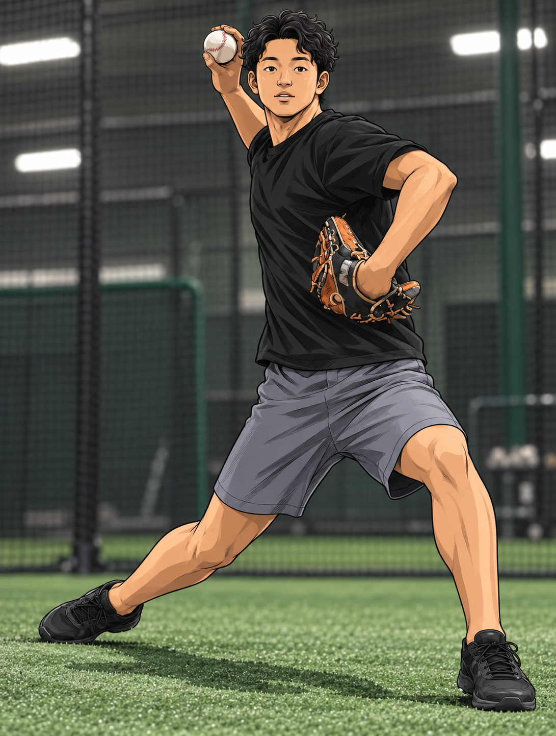 前脚のブレーキ