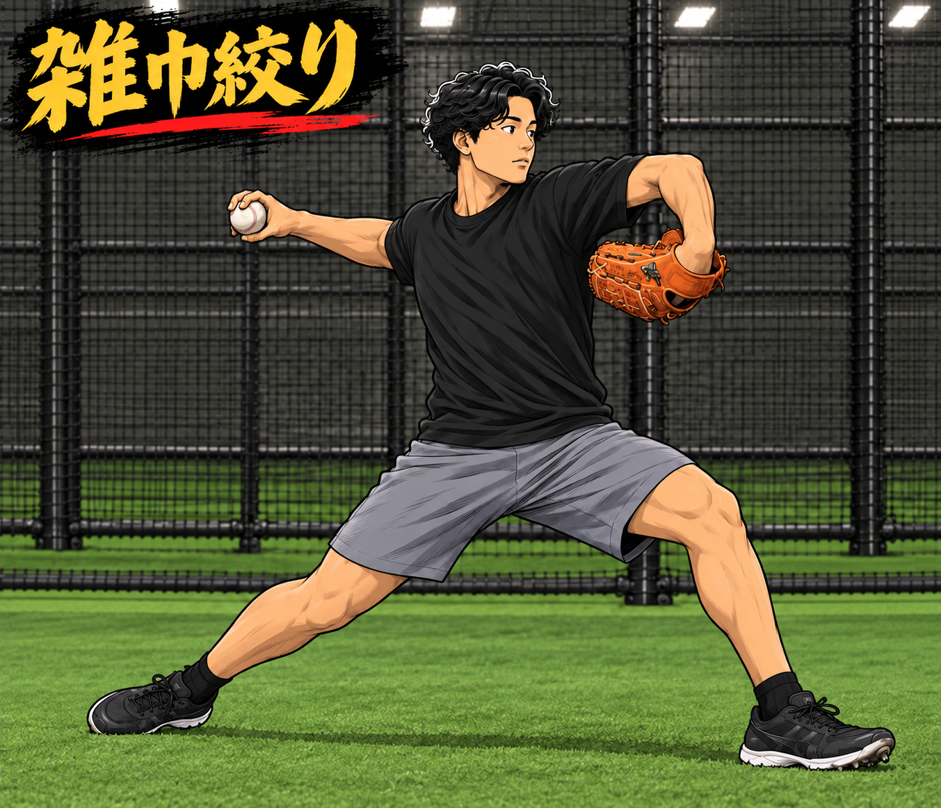 雑巾絞り1